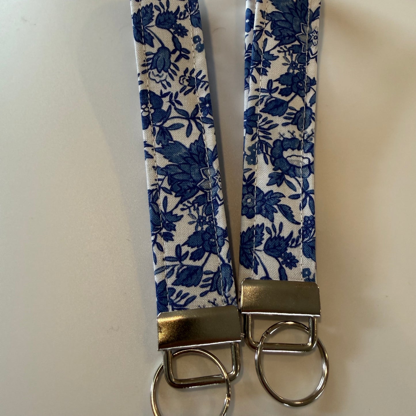 Blue China Wristlet