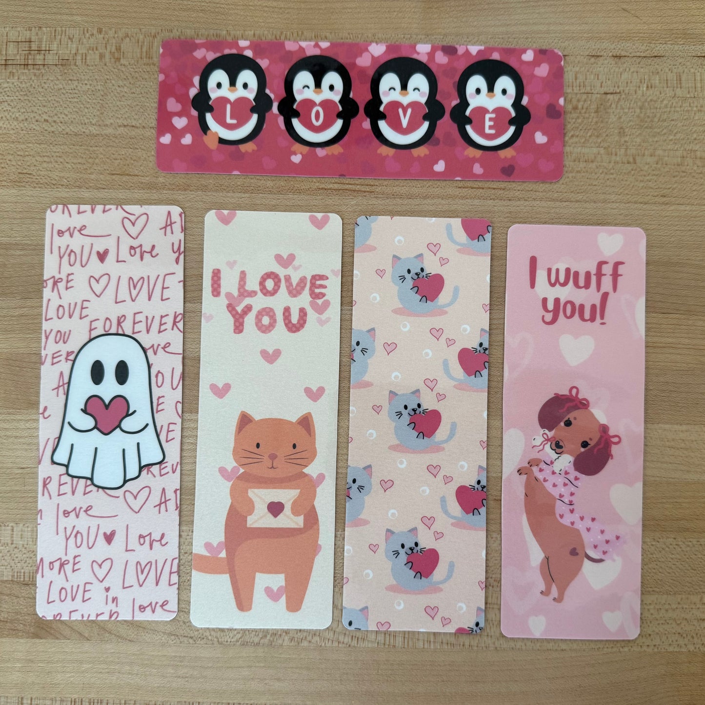 Valentines Bookmarks