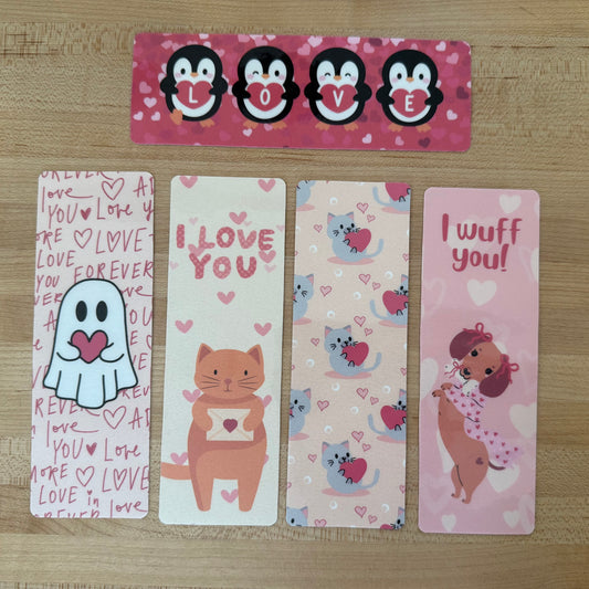 Valentines Bookmarks