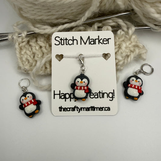 Penguin Stitch Marker/Progress Keeper