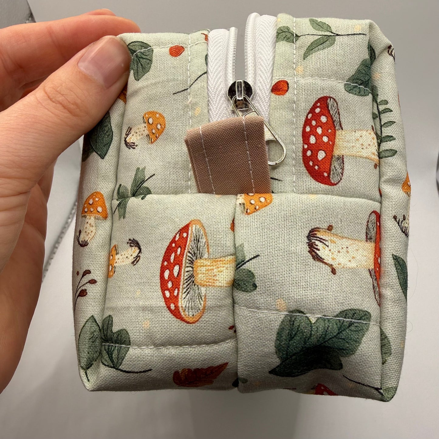 Leafy Mushroom Toiletry Bag