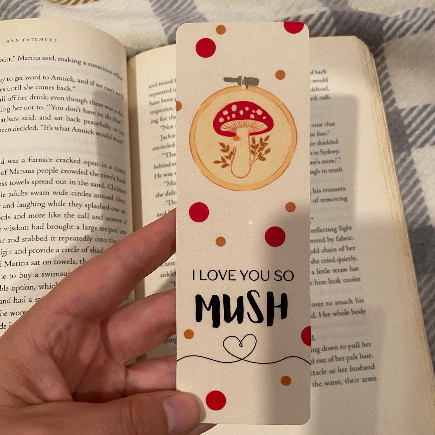 Love You so Mush Bookmark