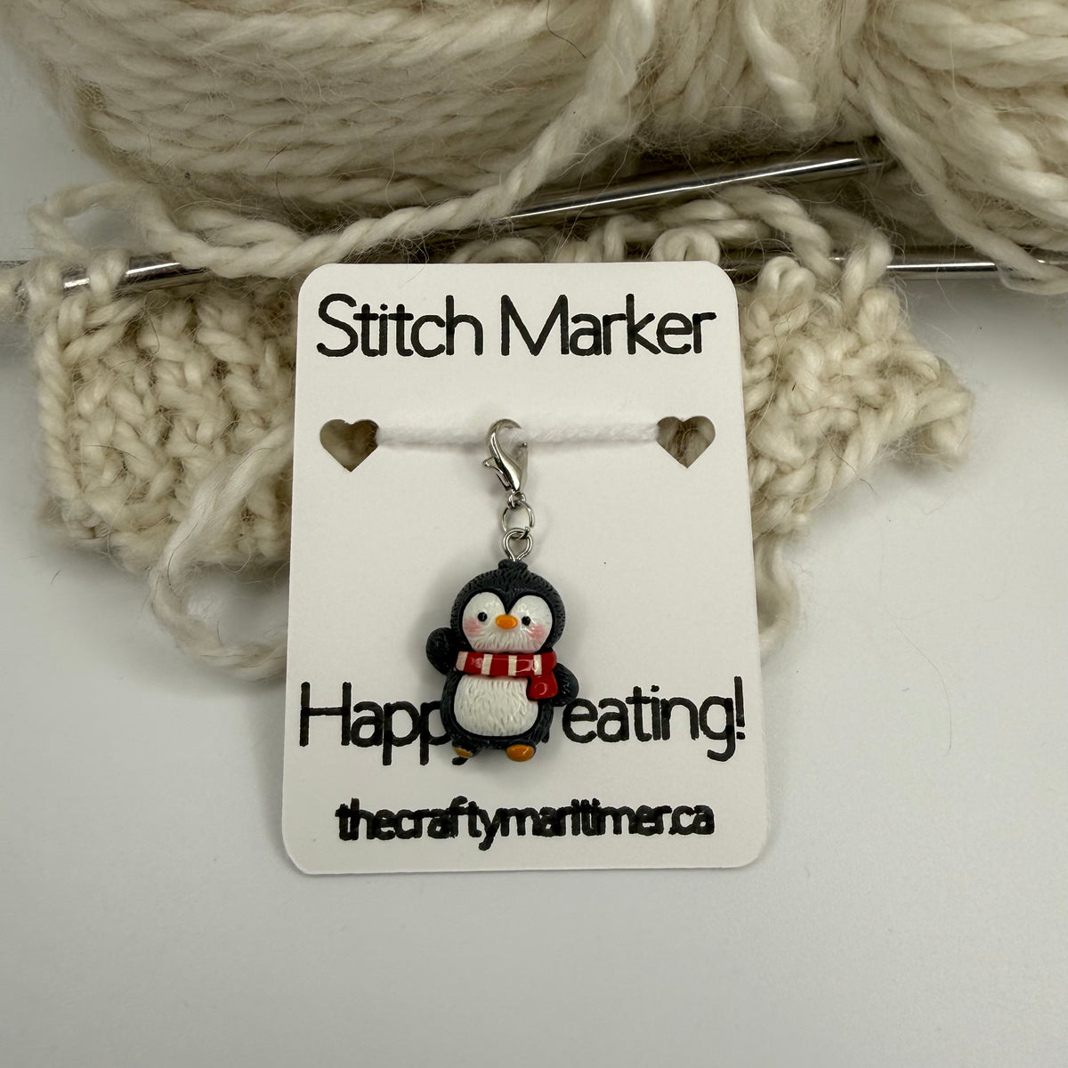 Penguin Stitch Marker/Progress Keeper