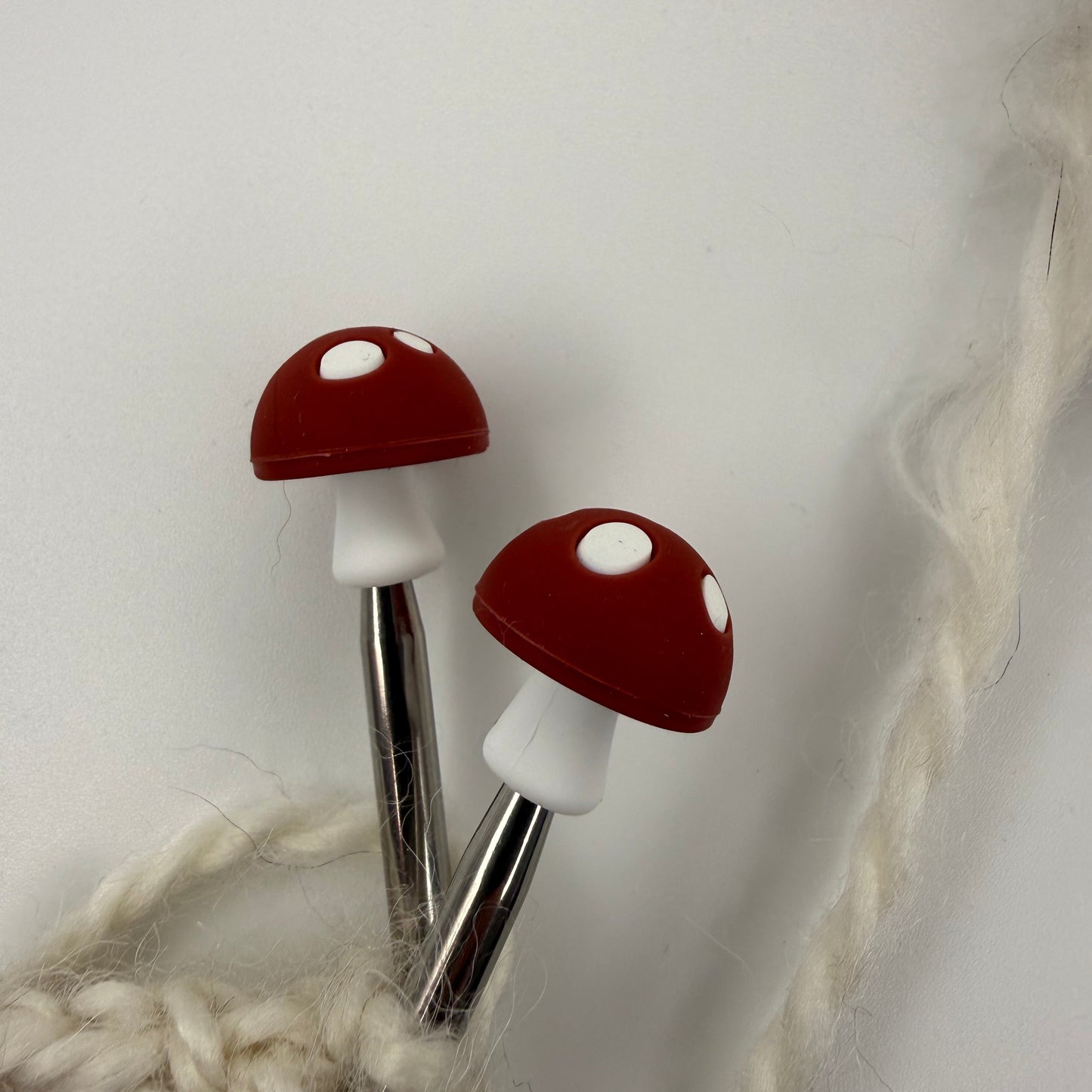 Mushroom Needle Protector Set of 2