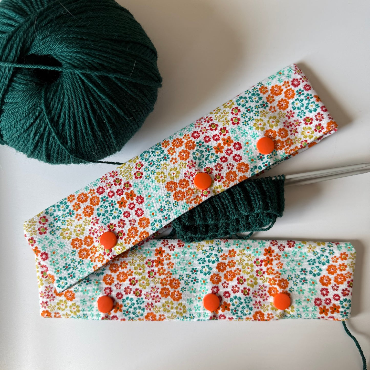 Orange Floral DPN Holder