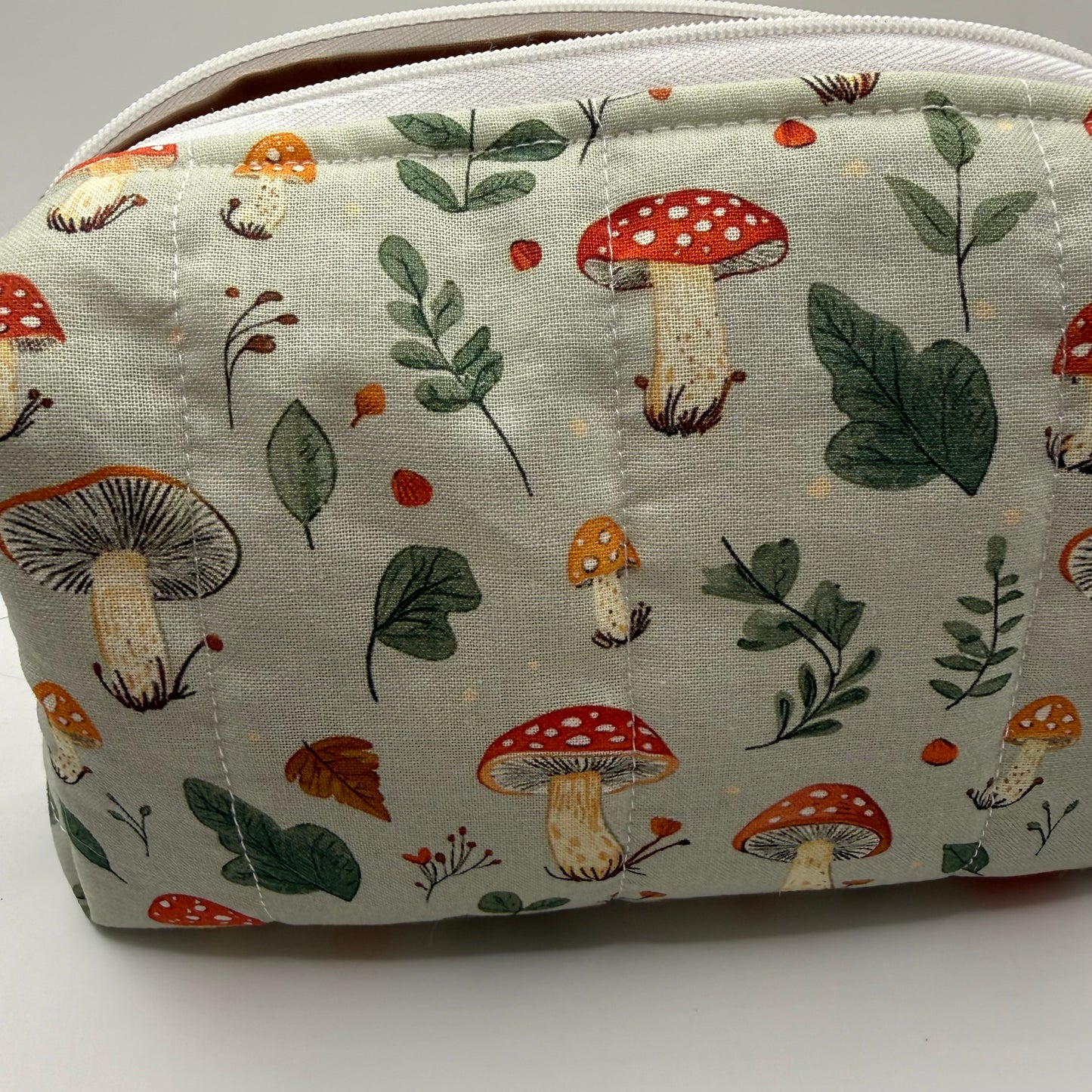 Leafy Mushroom Toiletry Bag
