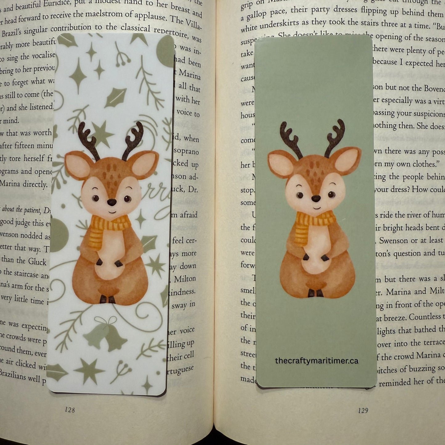 Reindeer Bookmark