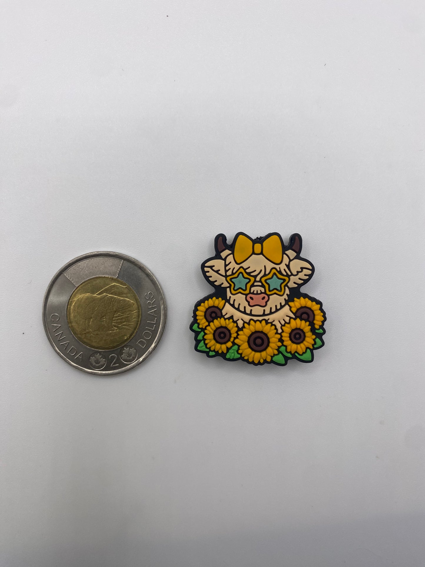 Sunflower Cow Needle Protector set of 2