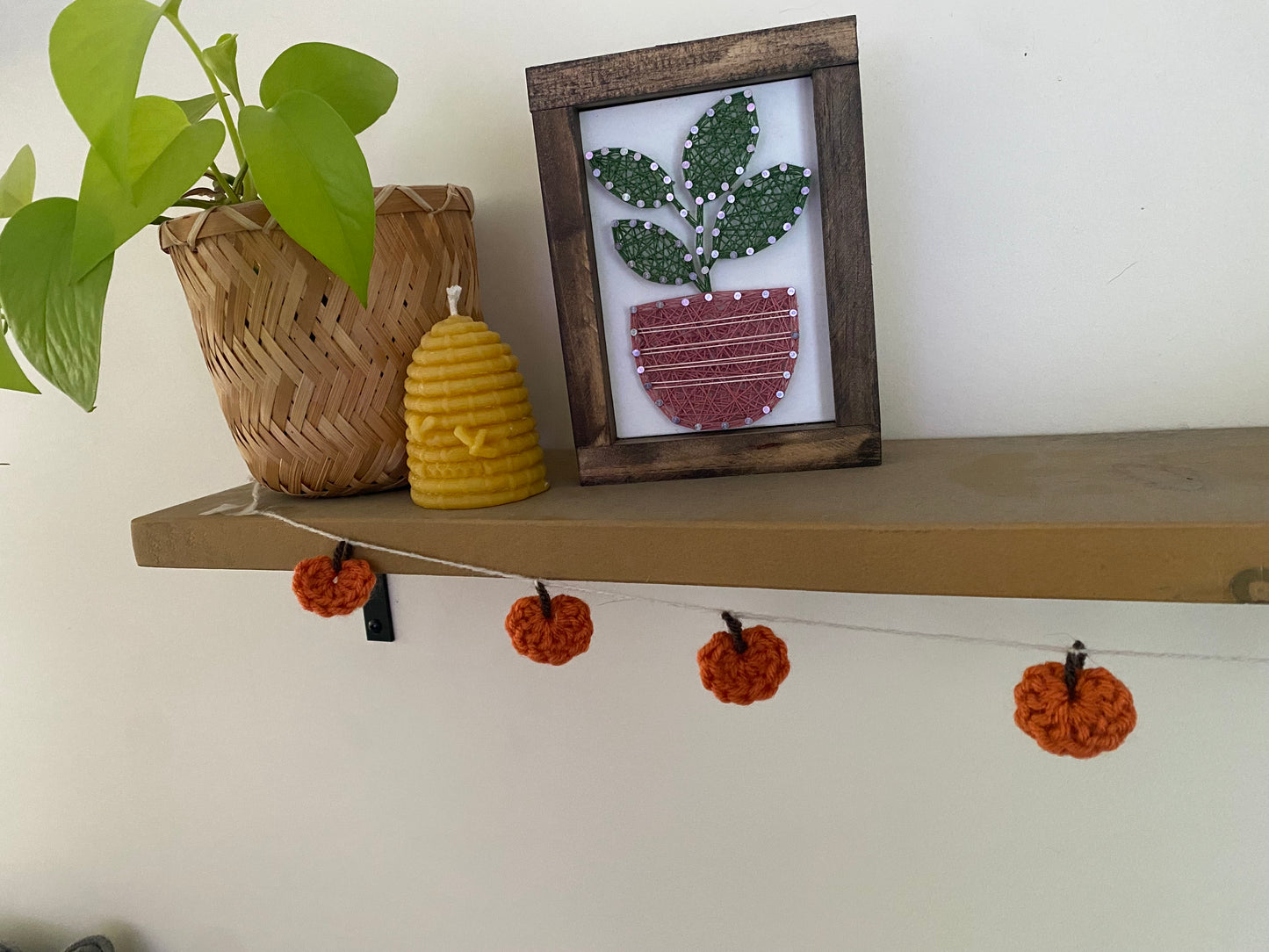 Crochet Tiny Pumpkin Garland Pattern