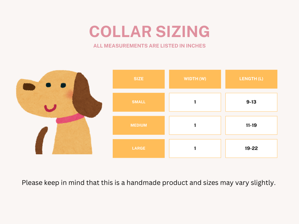 Personalized Flamingo Dog Collar