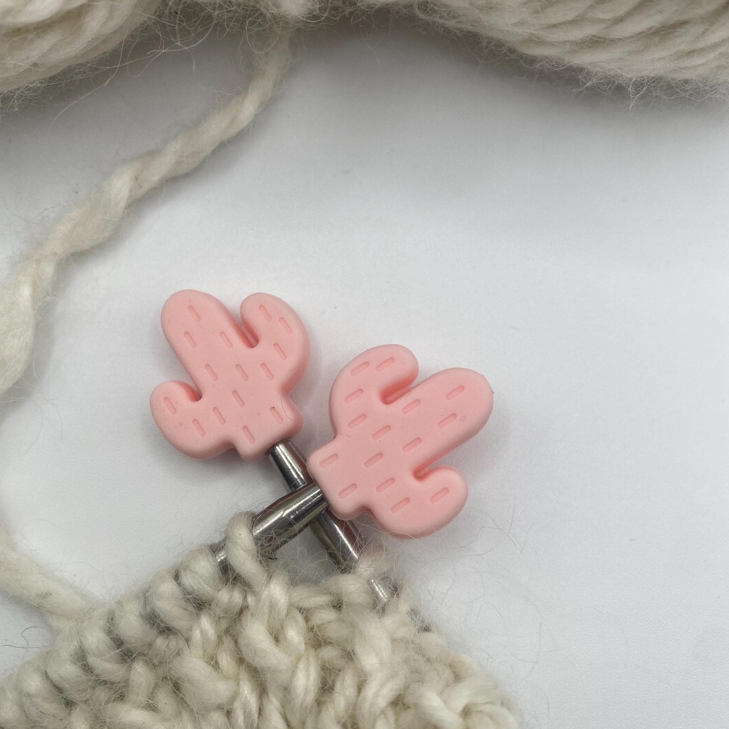 Pink Cactus Needle Protector set of 2