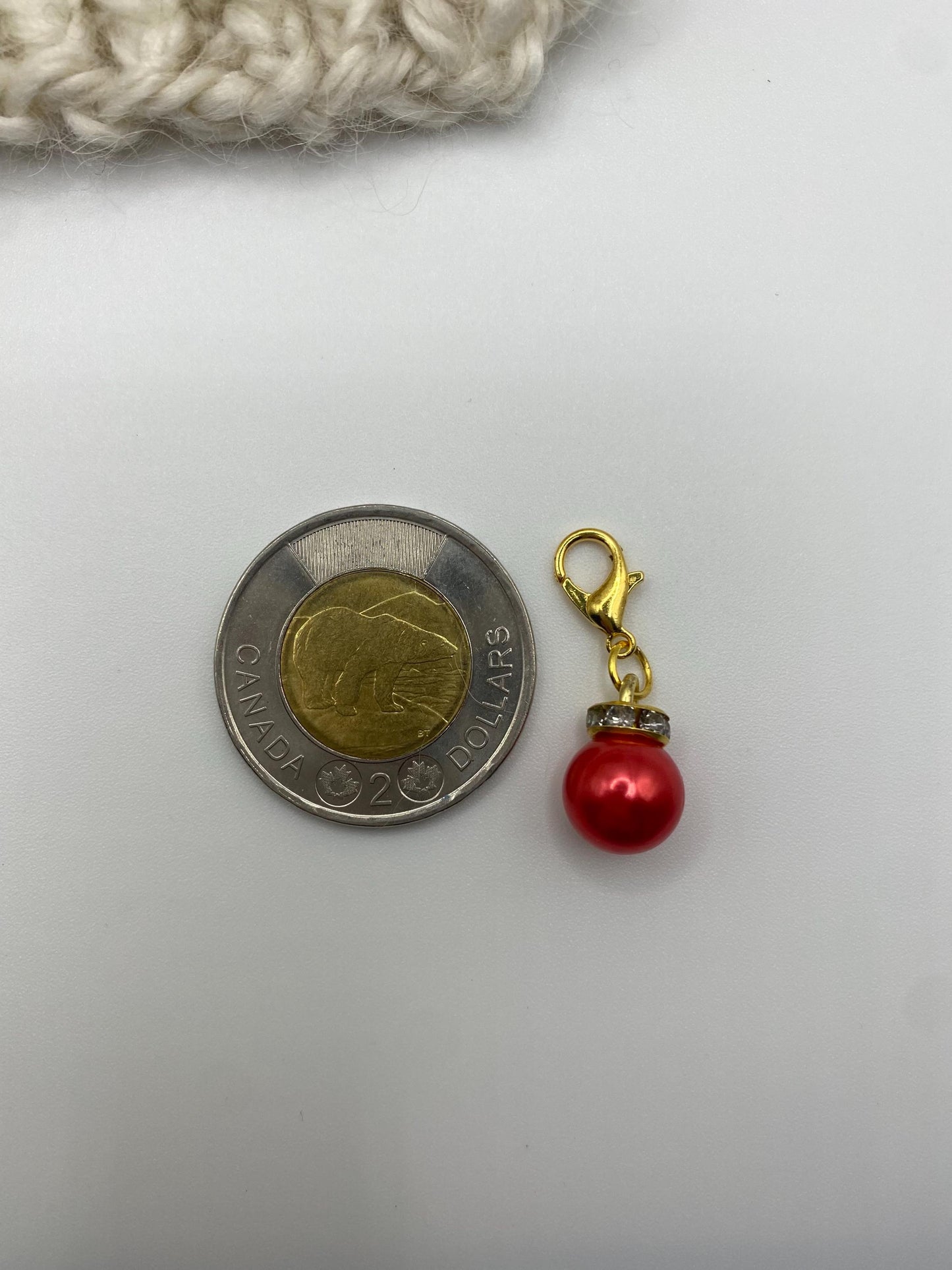 Christmas Stitch Markers set of 3