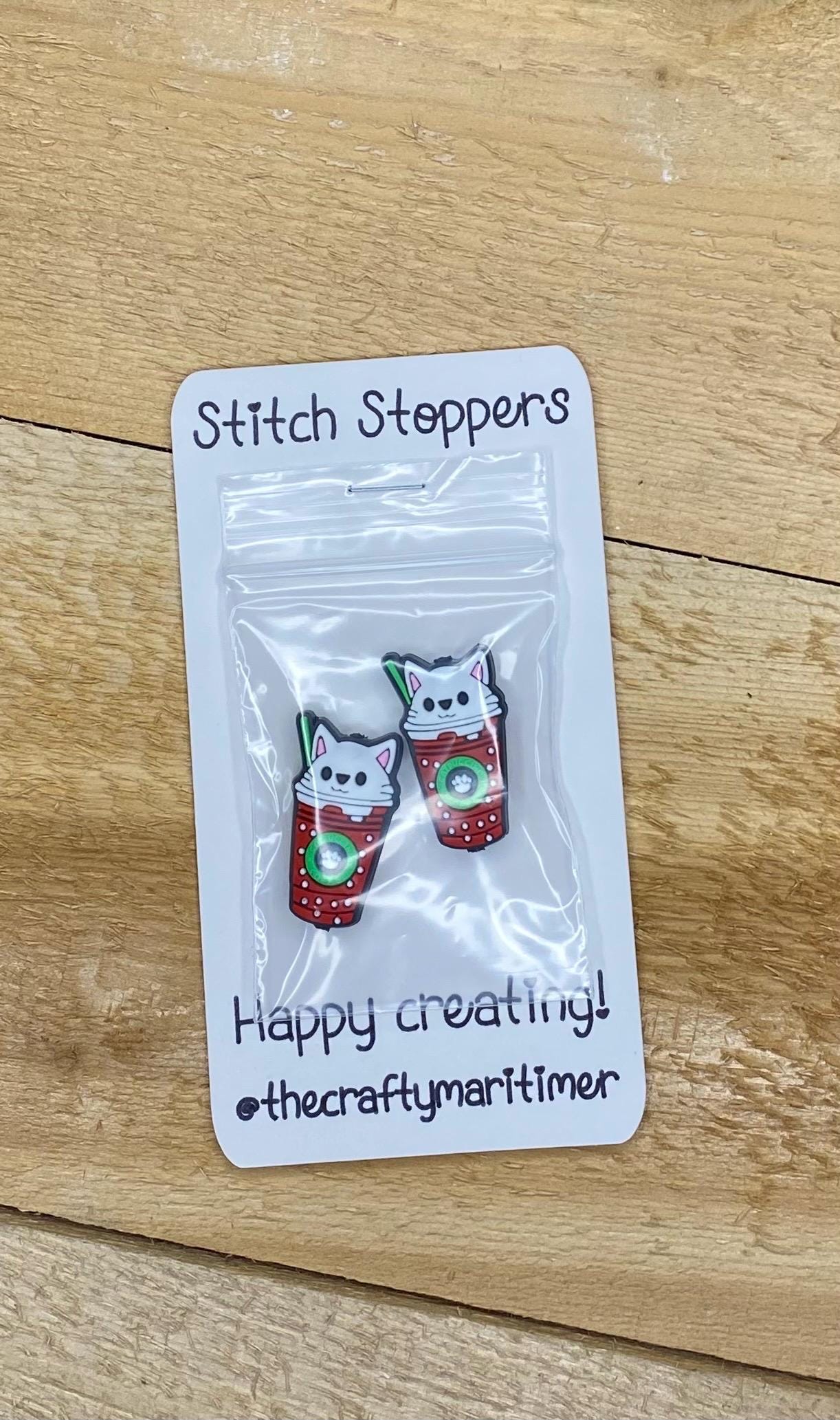 Coffee Cat Needle Protector set of 2