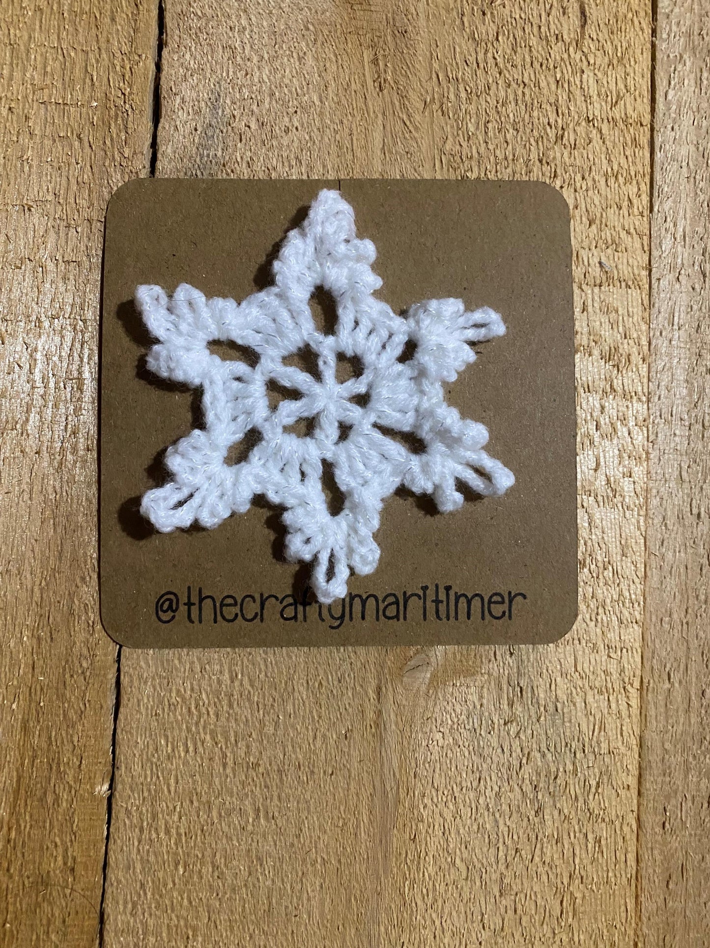 Crochet Snowflake Ornaments