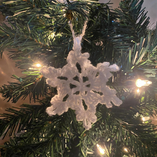 Crochet Snowflake Ornaments