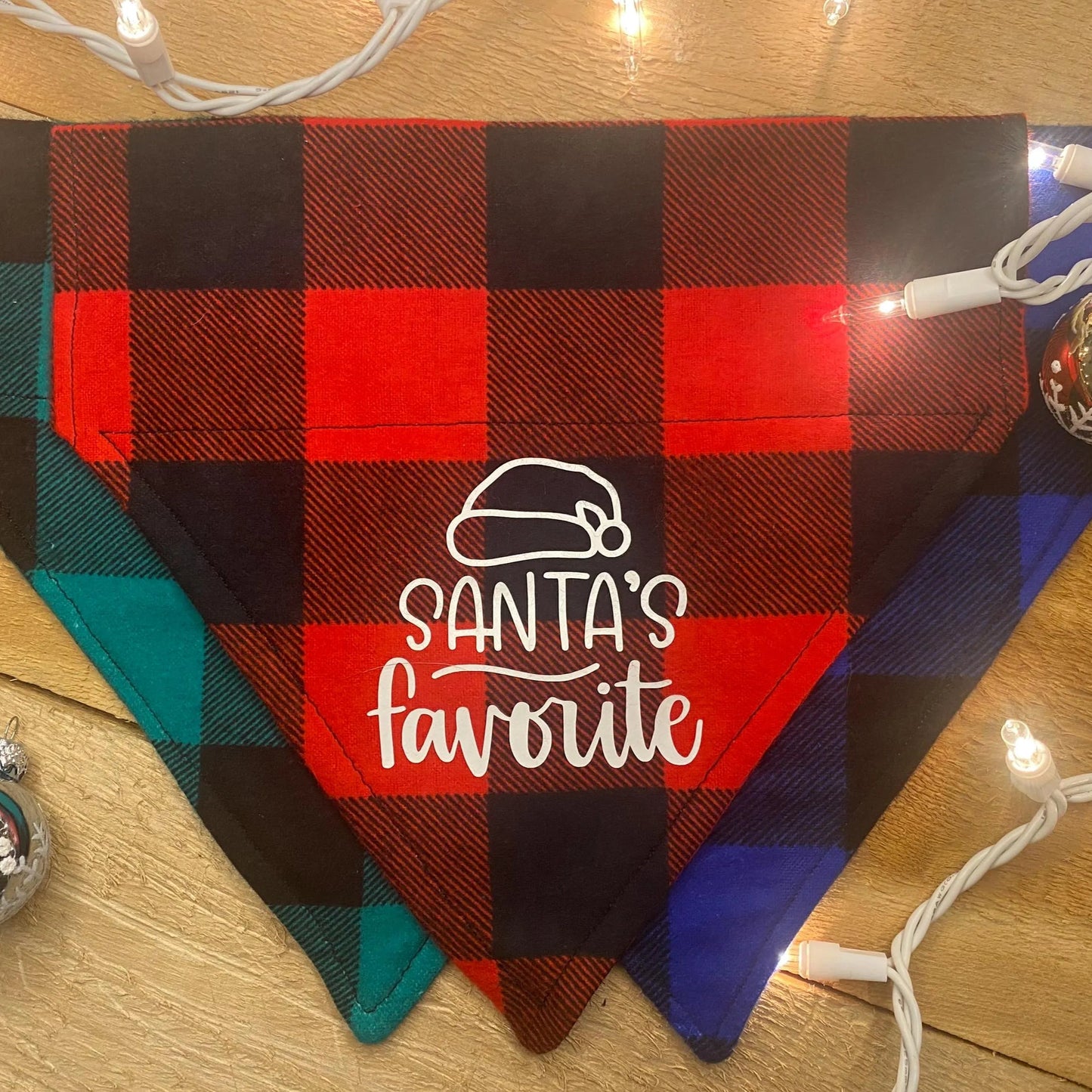 Santa's Favorite Pet Bandana